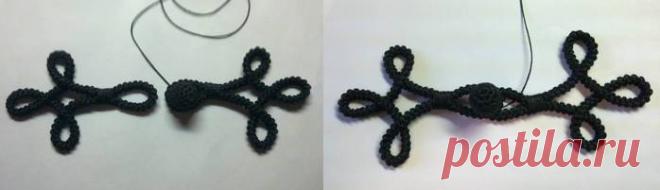 Как сделать застежку-клевант