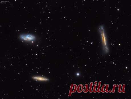 Триплет Льва / Интересный космос