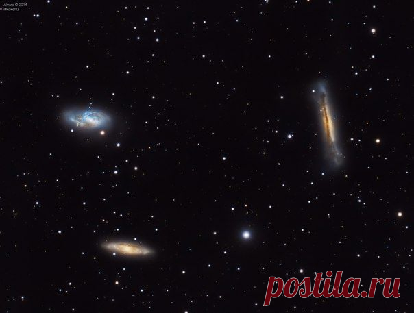 Триплет Льва / Интересный космос