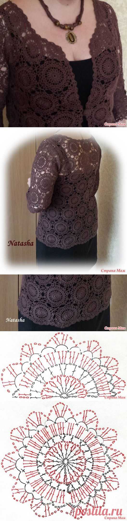 Кофейный аромат или моя новая работа к дню Учителя. - Все в ажуре... (вязание крючком) - Страна Мам