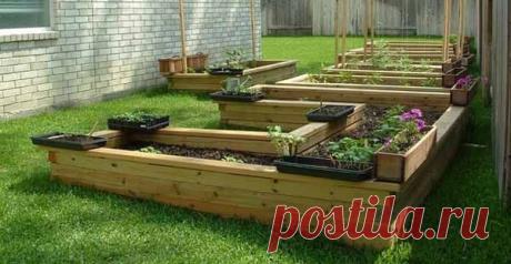 Как сделать высокие грядки на даче: 100 полезных идей
