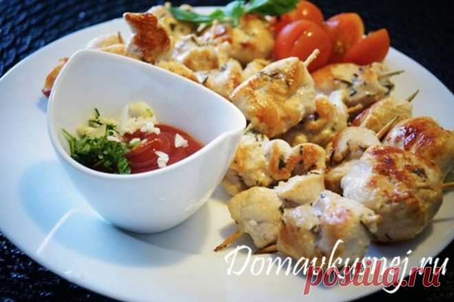 Шашлычки из куриного филе - а Дома Вкусней