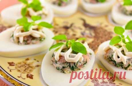 ФАРШИРОВАННЫЕ ЯЙЦА (26 ВАРИАНТОВ)