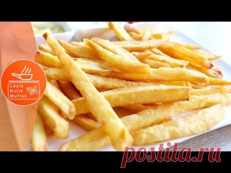 Лучший рецепт картофеля фри | Как приготовить хрустящий картофель фри дома? 🍟
