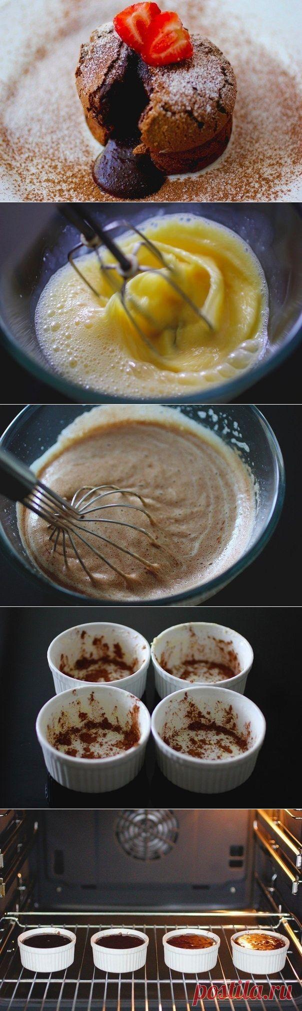 Как приготовить шоколадный фондан. - рецепт, ингридиенты и фотографии