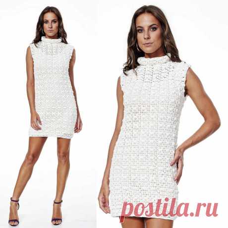 Вязаное платье крючком. 8 моделей со схемами – Paradosik Handmade - вязание для начинающих и профессионалов