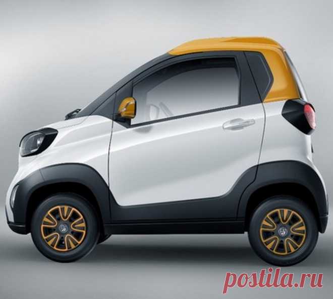 Baojun E100 - крошечный электромобиль, который можно приобрести дешевле мотоцикла