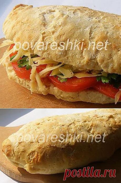 Чиабатта - кулинарные рецепты Поваренка с поварешкой