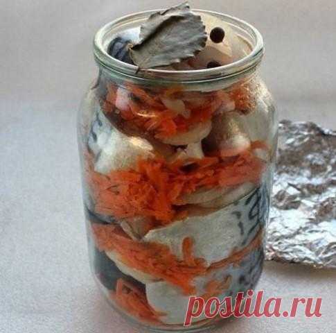 СКУМБРИЯ В БАНКЕ В ДУХОВКЕ. ПРОСТО И ВОСХИТИТЕЛЬНО ВКУСНО!