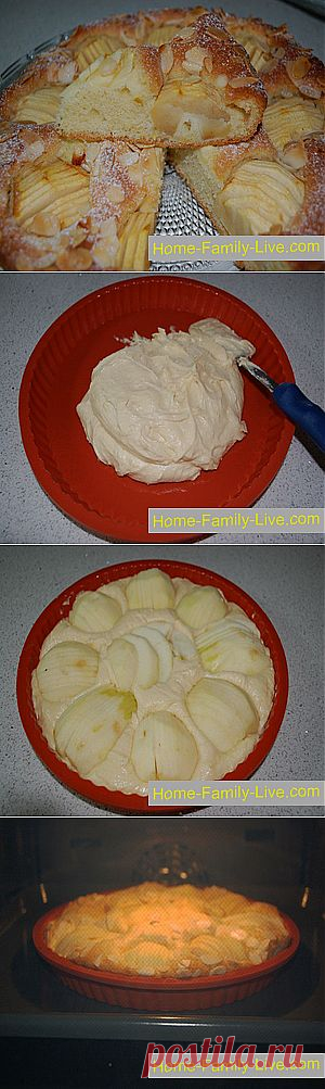 Кулинарные рецепты Пирог с яблоком &raquo; Кулинарные рецепты