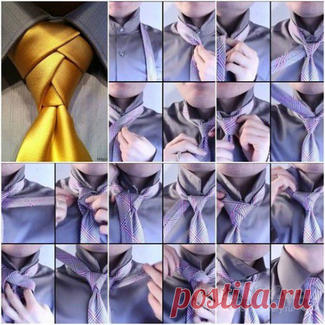 Галстуки - 19 способов завязывания.