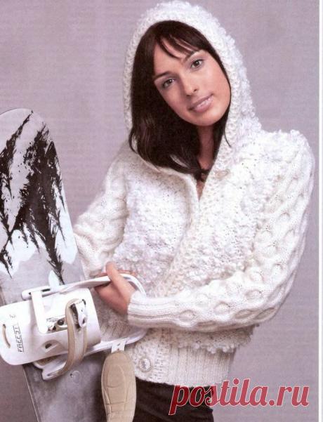 СХЕМА ВЯЗАНИЯ КОФТОЧЕК - Схемы вязания - Крючок и спицы