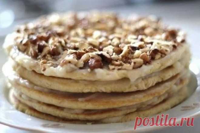 Торт на сковороде за полчаса | Самые вкусные кулинарные рецепты