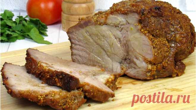 Невероятно сочная и вкусная Буженина из свинины в духовке.