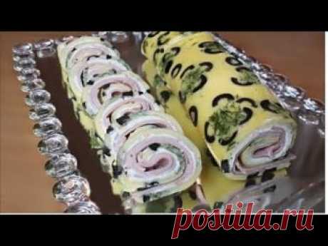 5 Dakikada Muhteşem Beş Çay Saati, Kahvaltilik Rulo Börek Tarifi - Gülsümün Sarayi
