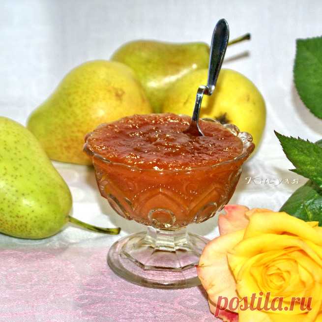 Грушевый джем с лимоном и кардамоном | Кошкин дом