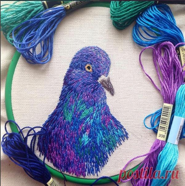 Вышивки Евгении Баслиной (подборка) Модная одежда и дизайн интерьера своими руками