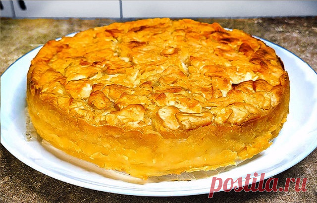 Мало теста и много начинки! ЯБЛОЧНЫЙ ПИРОГ НА КЕФИРЕ, ВКУСНЕЕ чем шарлотка! — Домашние заботы