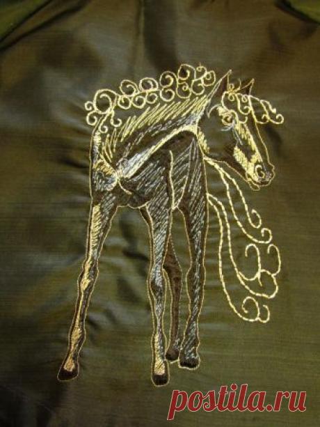 Осваиваем вышивку на простой швейной машинке