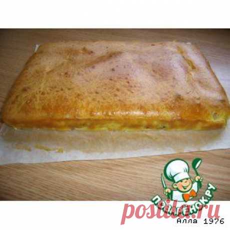 Заливной пирог - кулинарный рецепт