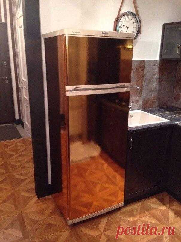 Делаем из старого холодильника новый! 