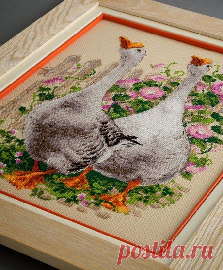 "Гуси-гуси-гагага- вышиться хотите?- да-да-да"- мои мысли, планы, схемы, идеи | Мои непослушные крестики | Яндекс Дзен