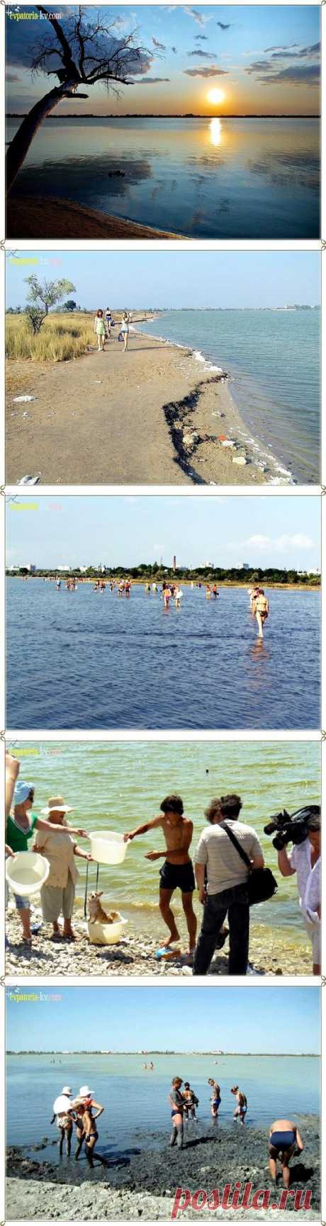 Евпатория - Озеро Мойнаки - лечебное озеро, грязевой курорт.