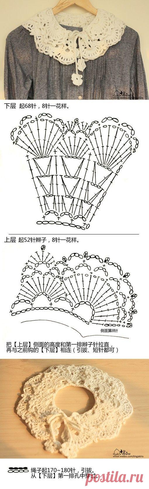 cuellos y collares de crochet/ganchillo - Taringa!