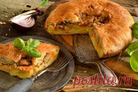 АНГЛИЙСКИЙ ПИРОГ С КАРТОШКОЙ И МЯСОМ  

Английский пирог с картошкой и мясом – вкусная классика Британии. Форма моего пирога пока ещё отличается от классической, но я над этим работаю, думаю со временем повторить в точности. Суть этого б…