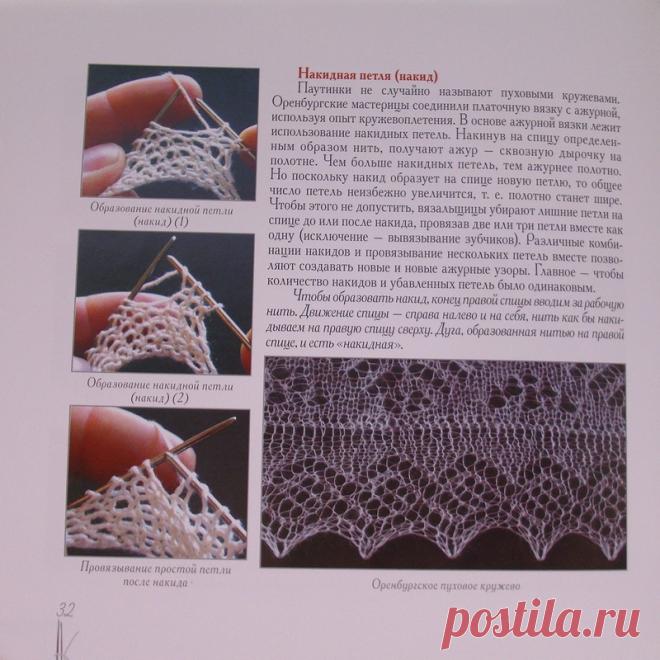 Книга-альбом «Так вяжут платки в Оренбурге»