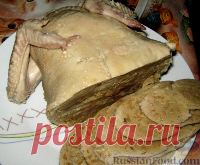 Рецепт: Фаршированная шейка на RussianFood.com