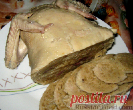 Рецепт: Фаршированная шейка на RussianFood.com