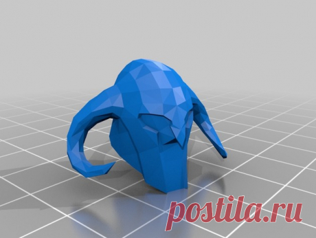Nord Helmet by Jace1969 An old file from my Pepakura making days that I discovered in Pepakura Designer you can export to .OBJ and in "Windows 10 3DBuilder or 123Design" export to .STL. Unfortunately I don't have the skills yet to improve further on the model, but maybe someone out there would like to tidy it up. Please upload it back as a remix if you do take the time to clean it up.
Please note this was originally uploaded to the net as a free down load. So I cant take c...