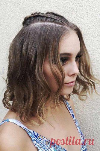 27 коротких причесок для новогодней вечеринки | Чаровница и проказница