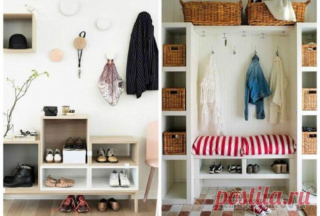 Маленькая прихожая: правильная организация пространства за 10 шагов