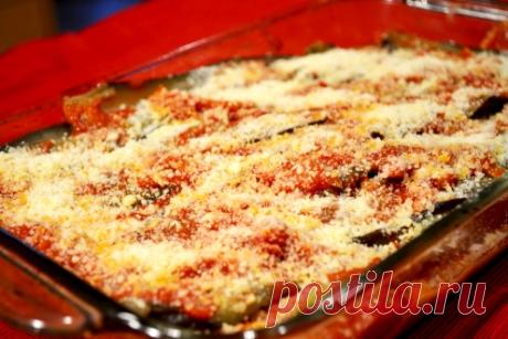 Баклажаны, запеченные с сыром и помидорами — отличная острая закуска | Вкусный рецепт