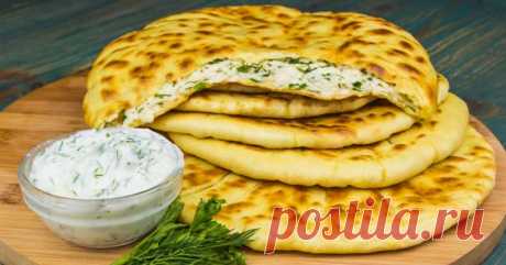 Хычины с сыром и зеленью