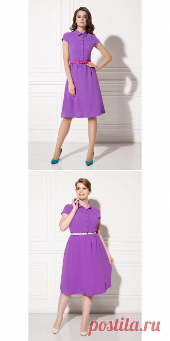 Платье женское, цвет фиолетовый