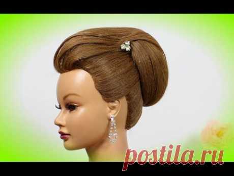 Updo hairstyles. Hairstyles for medium hair. Wedding hairstyles.