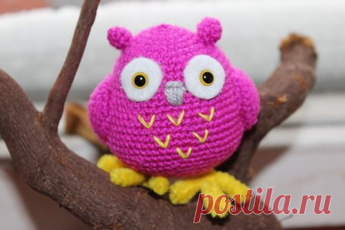 Вязаная сова | Амигурумик