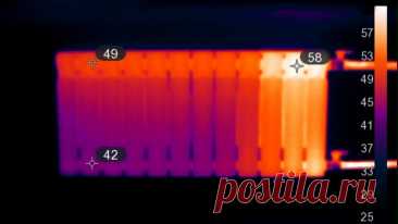 Как при боковом подключении заставить радиатор нагреваться полностью
