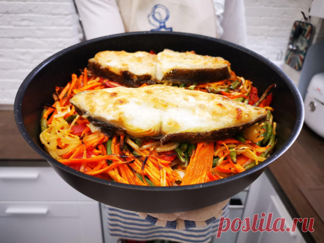 Когда хочется вкусной и сочной рыбки я готовлю ее «по-гречески», делается быстро и просто за 30 минут | Рекомендательная система Пульс Mail.ru