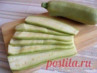 Суперские рулетики из кабачков с куриным мясом