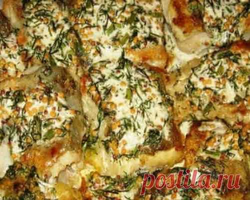 Хек, запеченный в картофельном кляре. Умопомрачительный результат!