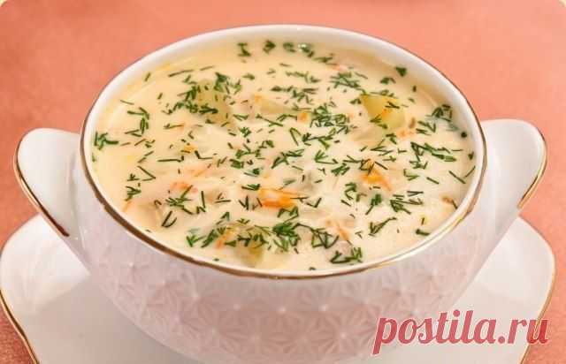 Рецепты сырного супа