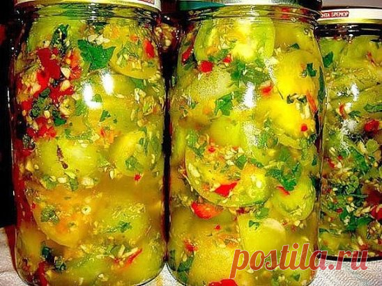 Маринованные зеленые помидоры. Это такая вкуснятина! Ну вкуснейшая овощная закуска!
Как замариновать зеленые помидоры..
Осенью на рынке можно увидеть в продаже зеленые помидоры. Никогда их раньше не покупала, думала: ну что может быть вкусного в зеленых помидорах. Но однажды решилась… А когда приготовила – моему изумлению не было предела. Это такая вкуснятина! Ну вкуснейшая овощная закуска! Не оторваться просто. Очень рекомендую этот потрясающий и простой рецепт. Также рекомендую другую овощну