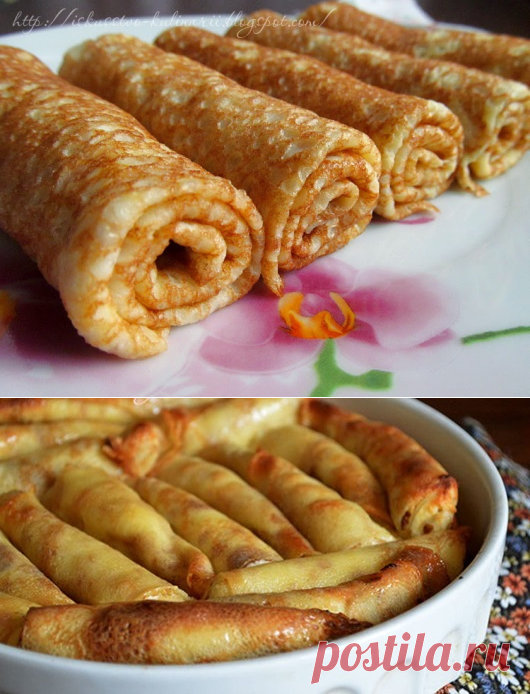 Ароматные и удивительно вкусные! Блины с творогом без муки — Вкусные рецепты