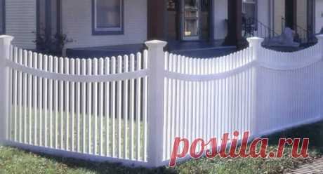 Виды забора из штакетника для дачи: декоративный, железный, из профлиста, красивый. Цена, фото