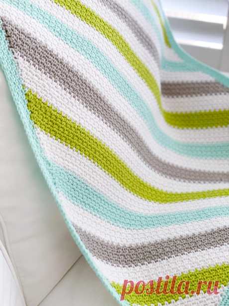 Moss Stitch Crochet C2C Tutorial - Daisy Cottage Designs