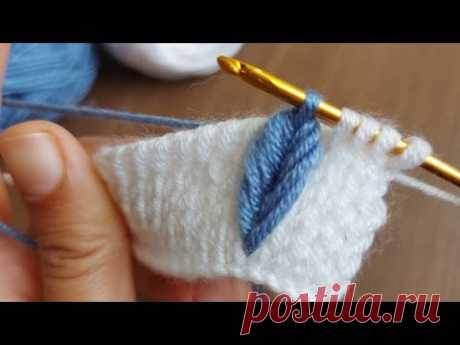 Super Easy Tunisian Knitting - Tunus İşi Şahane Örgü Modeline  Bayılacaksınız